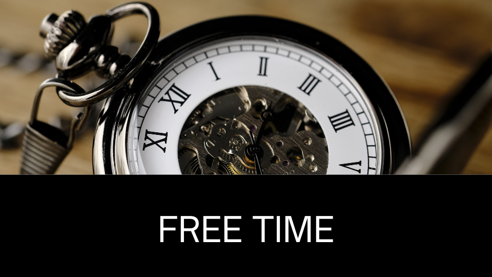 Orologio che ti chiede di donare un po' del tuo tempo libero